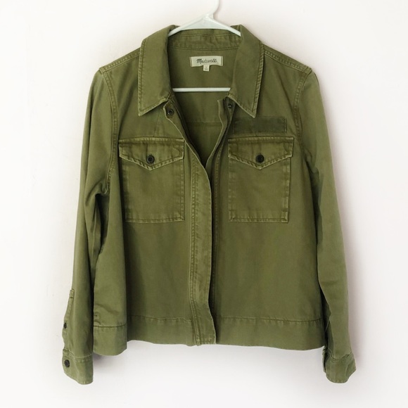 madewell army swing jacket